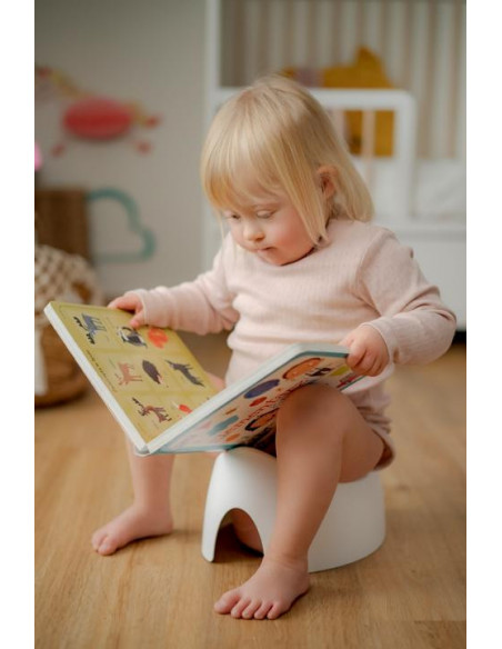 Töpfchen Pink / Grau