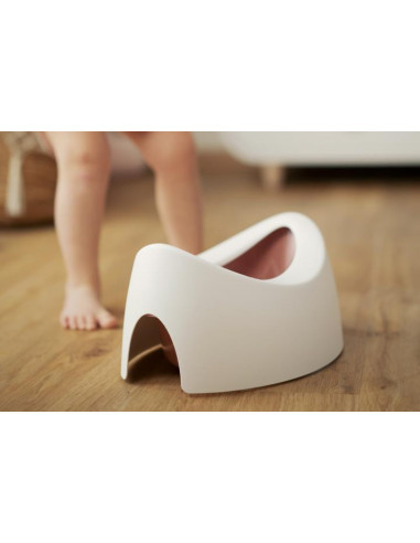 Töpfchen Weiß / Pink