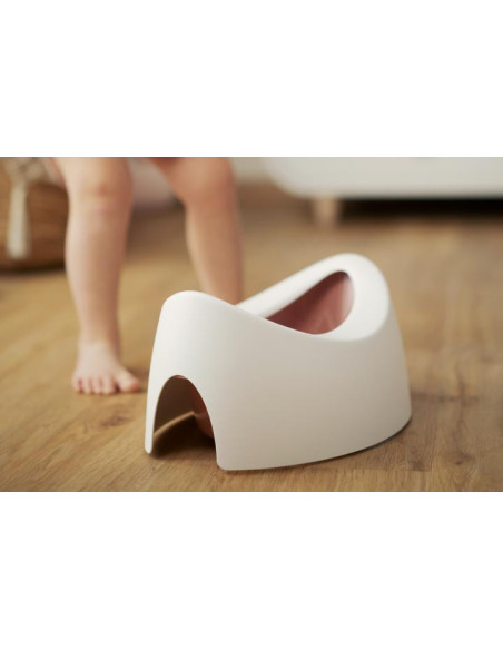 Töpfchen Weiß / Pink