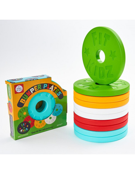 FitKidz Gewichtsscheibe Blau (2er Set)