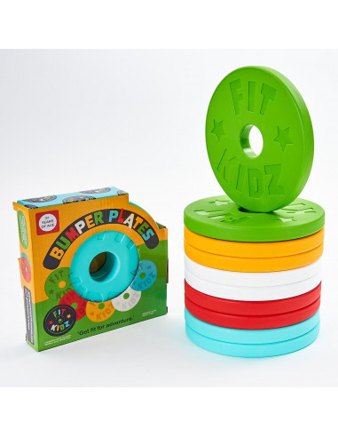 Fit Kidz Bumper Plate Green (pair)