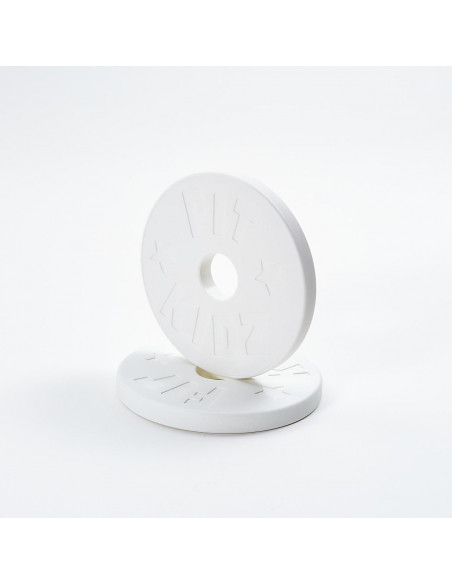 FitKidz Gewichtsscheibe Weiß (2er Set)