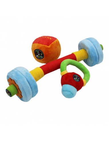 Fit Kidz Barbell Soft Toy
