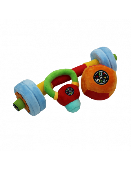 Fit Kidz Barbell Soft Toy