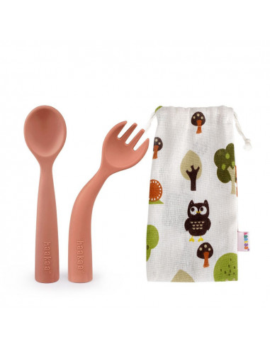 Biegbares Besteck Set - Rust