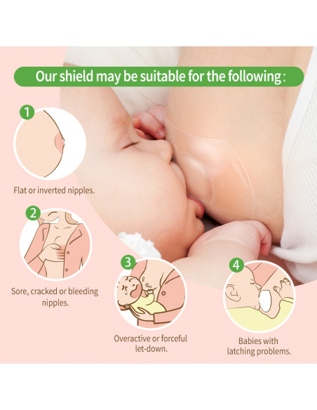 Nipple Shields Ultra thin - Size M