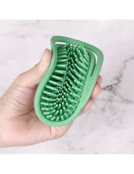 Shampoobürste - Erbsengrün
