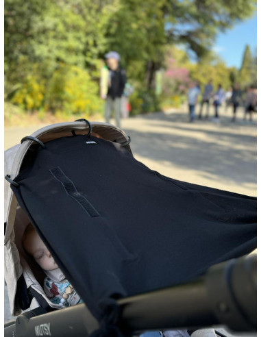 Universalabdeckung Schwarz