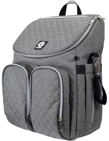 Wickelrucksack 2 in 1 Grey Melange