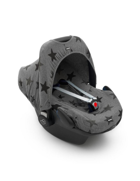 Sitzbezug für Babyschalen 0+ Grey Stars