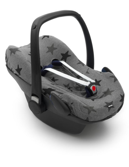 Sitzbezug für Babyschalen 0+ Grey Stars