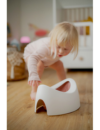 Töpfchen Weiß / Pink