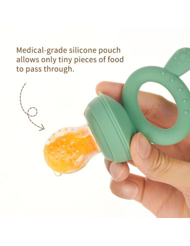 Freeze-N-Feed Fruchtsauger und Eiswürfelform...