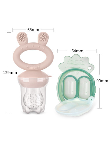 Freeze-N-Feed Fruchtsauger und Eiswürfelform...