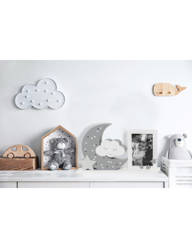 Mondlicht mit Fotorahmen Grau