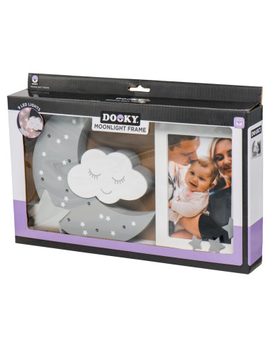 Mondlicht mit Fotorahmen Grau