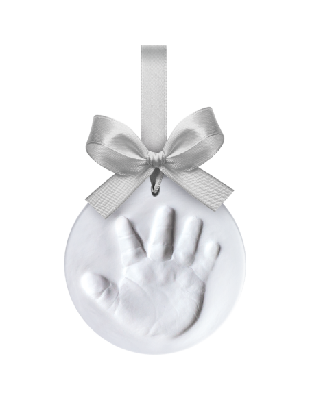 Happy Hands Ornament-Set Silberband