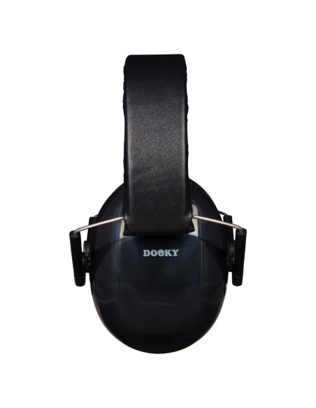 Dooky Junior Gehörschutz Schwarz (ab 3 J.)