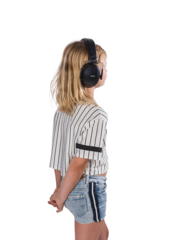 Dooky Junior Ear Protection Black (3y +)