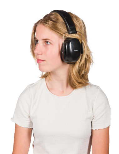 Dooky Junior Ear Protection Black (3y +)
