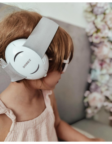 Dooky Baby Ear Protection White (0-3 y)