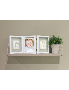 Happy Hands Babyabdruck Dreifachrahmen-Set 2