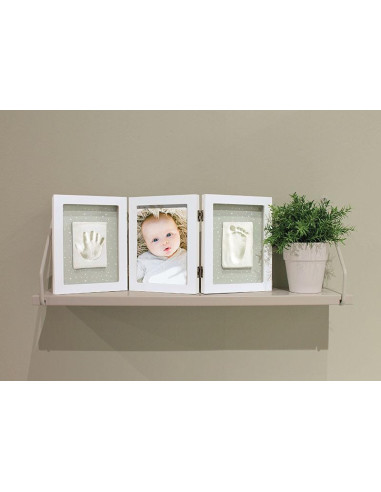 Happy Hands Babyabdruck Dreifachrahmen-Set