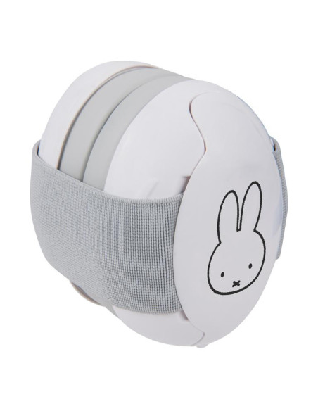 Miffy Baby Ear Protection White (0-3 y)