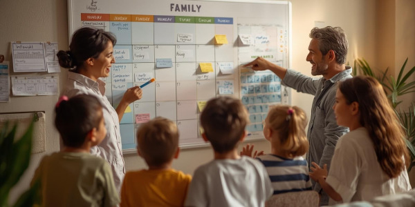 Zeitmanagement für Familien: Mehr Struktur, weniger Stress im Alltag